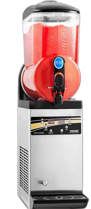 VEVOR slushie machine ready for your event
